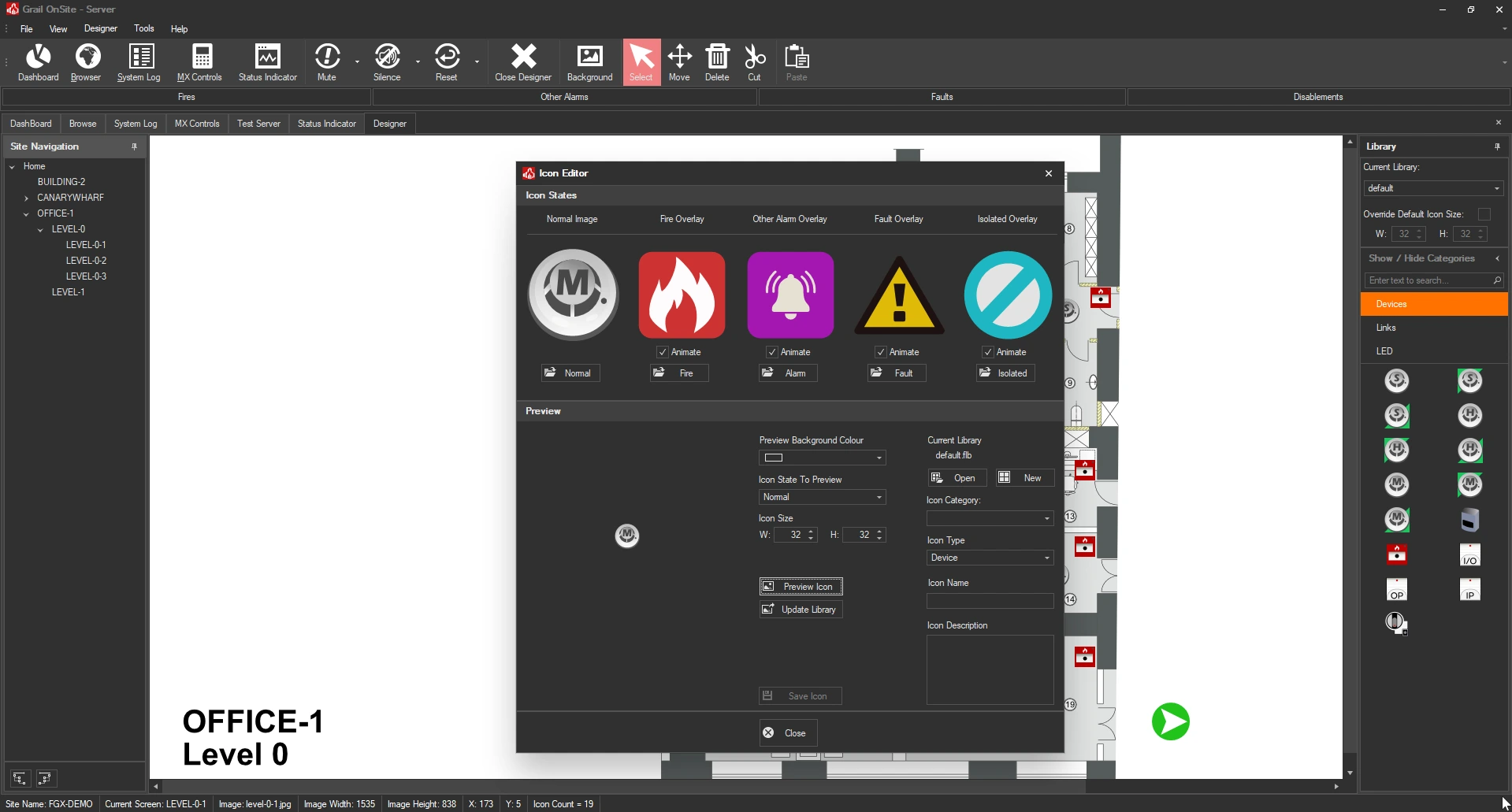 Icon editor